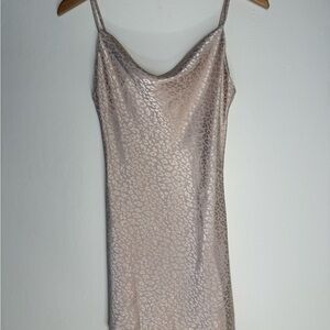 Audrey 3+1 Cream Textured Dress XS/S